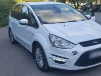 Gebraucht Ford S-MAX Titanium 163 PS (119 kW) 2014 Weiß Van / Kleinbus
