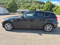 Gebraucht BMW 116 122 PS (89 kW) 2008 Schwarz Kleinwagen