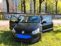 Gebraucht VW Polo 60 PS (44 kW) 2012 Schwarz Kleinwagen