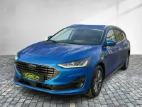 Gebraucht Ford Focus Titanium 125 PS (91 kW) 2024 Desert island blue metallic (metallic) Kombi