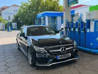 Gebraucht Mercedes C180 AMG line 156 PS (114 kW) 2016 Schwarz Coupé