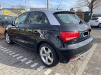 gebraucht Audi A1 Sportback A1 schwarz 4/5 Türe mit Feuerlöscher teilleder