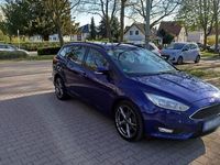 Usata Ford Focus 120 CV (88 kW) 2016 Blu Station wagon