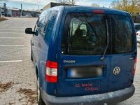 Second-hand VW Caddy 109 CP (80 kW) 2008 Albastru Monovolum