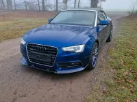 Usata Audi A5 Cabriolet S-Line 245 CV (180 kW) 2013 Blu Cabrio