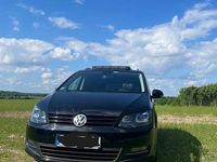 Gebraucht VW Sharan Highline 184 PS (135 kW) 2016 Schwarz Van / Kleinbus