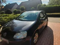 Gebraucht VW Golf V 2005 Schwarz Kleinwagen