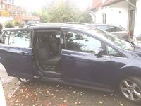 Gebraucht Ford Grand C-Max Titanium 140 PS (102 kW) 2014 Blau metallic Van / Kleinbus