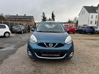 Gebraucht Nissan Micra Acenta 98 PS (72 kW) 2014 Blau Kleinwagen