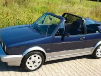 Brugt VW Golf Cabriolet 98 HK (72 kW) 1991 Blå Cabriolet