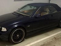 Gebraucht BMW 323 Cabriolet Sport Line 170 PS (125 kW) 2000 Blau Cabrio