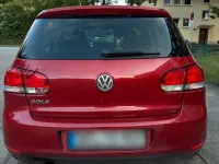 Gebraucht VW Golf VI Style 105 PS (77 kW) 2011 Rot Kleinwagen
