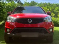 Gebraucht SsangYong Korando 181 PS (133 kW) 2016 Rot SUV
