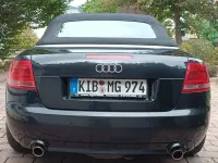 Gebraucht Audi Cabriolet Performance 163 PS (119 kW) 2006 Schwarz Cabrio