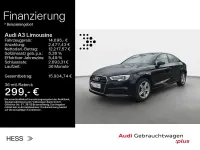 Gebraucht Audi A3 Design 116 PS (85 kW) 2018 Mythosschwarz metallic Limousine