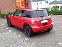 Usata Mini ONE 98 CV (72 kW) 2011 Rosso Utilitaria