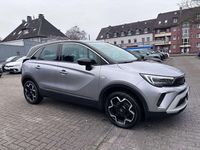 Gebraucht Opel Crossland X Elegance 110 PS (80 kW) 2021 Kontrast grau/quarz silber SUV