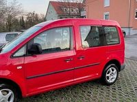 Gebraucht VW Caddy Life 75 PS (55 kW) 2004 Rot Van / Kleinbus