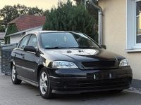 Gebraucht Opel Astra 101 PS (74 kW) 2001 Schwarz Limousine