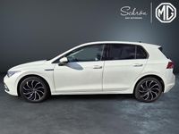 Gebraucht VW Golf VIII Style 150 PS (110 kW) 2021 Oryx weiß metallic (metallic) Limousine