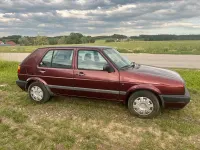 Gebraucht VW Golf II 55 PS (40 kW) 1991 Rot Kleinwagen