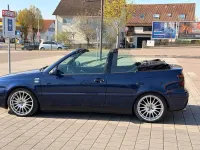 Używany VW Golf Trendline 116 KM (85 kW) 2001 Niebieski Kabriolet