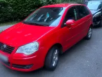 Gebraucht VW Polo 69 PS (50 kW) 2007 Rot Kleinwagen