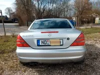 Gebraucht Mercedes SLK230 193 PS (141 kW) 1999 Silber Cabrio