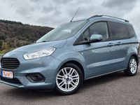 Gebraucht Ford Tourneo Courier Titanium 101 PS (74 kW) 2021 Blau Van / Kleinbus
