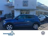 Gebraucht VW T-Cross Style 110 PS (80 kW) 2022 Reef blue metallic (metallic) SUV
