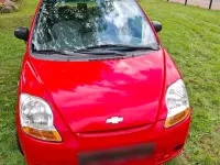 Gebraucht Chevrolet Matiz 52 PS (38 kW) 2009 Rot Kleinwagen