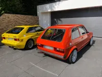 Gebraucht VW Golf I 193 PS (141 kW) 1982 Orange Kleinwagen