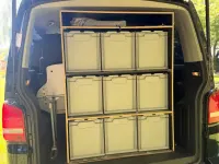 Gebraucht VW Multivan 140 PS (102 kW) 2009 Schwarz Van / Kleinbus