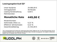 Gebraucht Audi Q3 Comfort 245 PS (180 kW) 2022 Nanograu metallic SUV