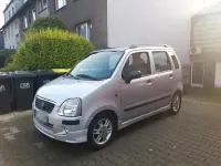 Gebraucht Suzuki Wagon R+ 76 PS (55 kW) 2003 Silber Van / Kleinbus
