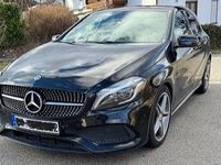 Gebraucht Mercedes A220 AMG line 177 PS (130 kW) 2018 Schwarz Limousine