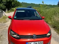 Gebraucht VW Polo Comfortline 86 PS (63 kW) 2011 Rot Kleinwagen