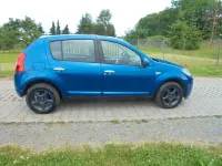 Gebraucht Dacia Sandero Lauréate 86 PS (63 kW) 2009 Blau Limousine