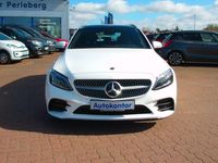 Gebraucht Mercedes C200 AMG line 184 PS (135 kW) 2020 Weiß Kombi