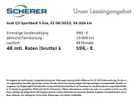 Gebraucht Audi Q3 S-Line 245 PS (180 kW) 2023 Mythosschwarz metallic SUV