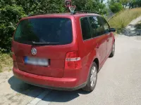 Gebraucht VW Touran 102 PS (75 kW) 2005 Rot Van / Kleinbus