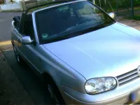 Gebraucht VW Golf IV Highline 100 PS (73 kW) 1999 Silber Cabrio