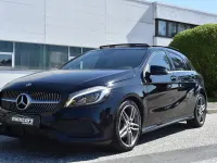 Gebraucht Mercedes A180 AMG line 109 PS (80 kW) 2017 Schwarz Kleinwagen