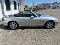 Gebraucht Mazda MX5 145 PS (106 kW) 2002 Silber Cabrio