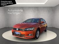Gebraucht VW Polo Highline 95 PS (69 kW) 2018 Orange Kleinwagen