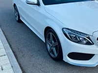 Gebraucht Mercedes C220 AMG line 170 PS (125 kW) 2017 Weiß Kombi