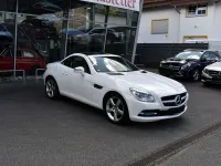 Gebraucht Mercedes SLK200 184 PS (135 kW) 2015 Weiß Cabrio