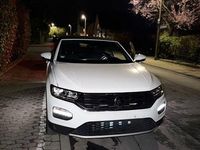 Gebraucht VW T-Roc Cabriolet Style 116 PS (85 kW) 2020 Weiß Cabrio
