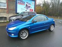 Gebraucht Peugeot 206 109 PS (80 kW) 2003 Blau Cabrio