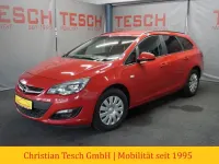 Gebraucht Opel Astra Edition 110 PS (80 kW) 2015 Rot Kombi